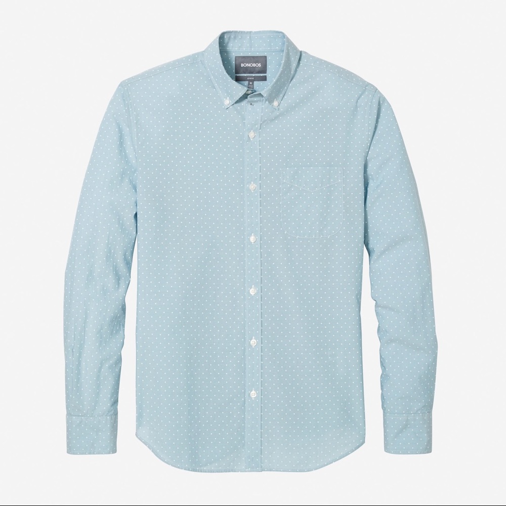 New Bonobos summer weight shirt tailored fit